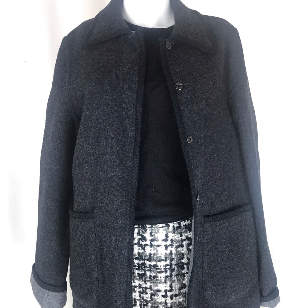 Marie Claire reversible coat